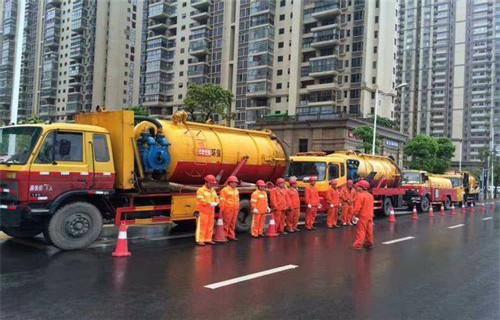 城北市政管道清淤