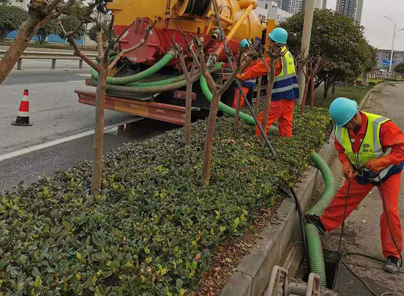 城北市政管道清淤